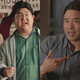 Grant Imahara (left), Aaron Takahashi, and Randall Park on Drunk History